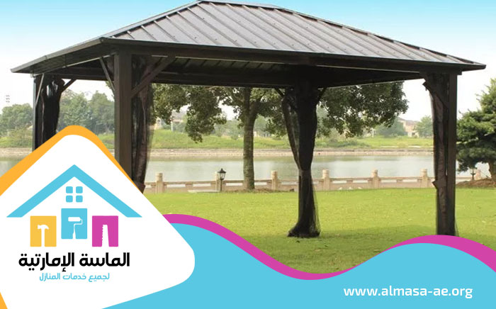 تصنيع برجولات خشبية