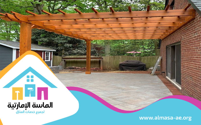 تصنيع برجولات خشبية أم القيوين