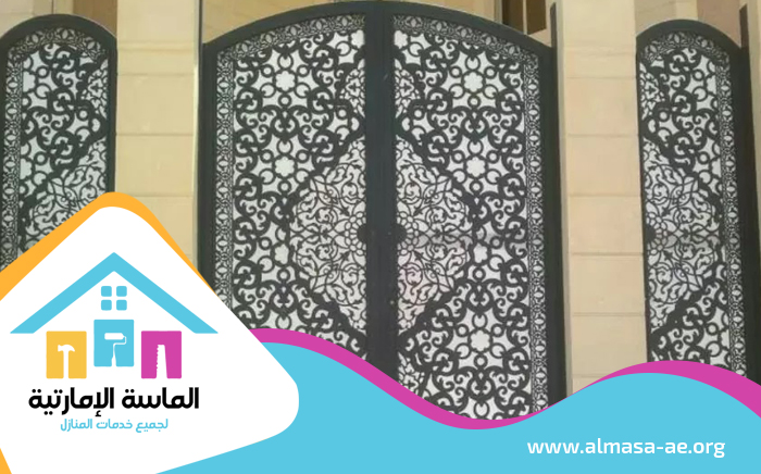 بوابات حديد للمداخل في دبي