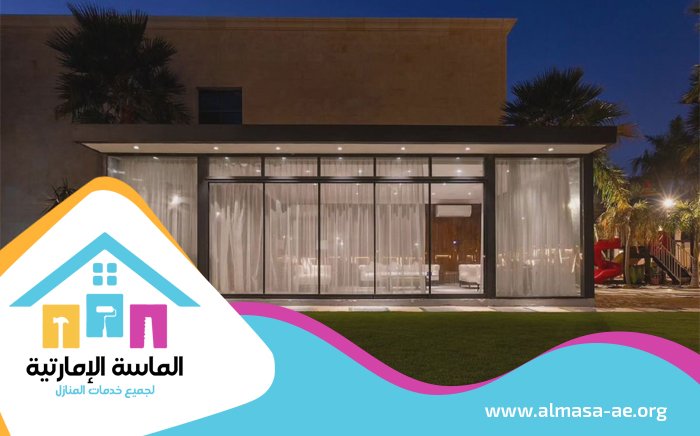 بناء ملاحق زجاجيه في دبي 2 بناء ملاحق زجاجيه