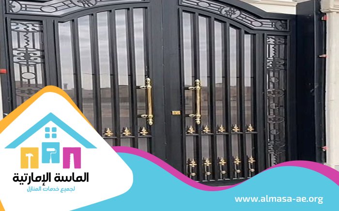 بوابات حديد للمداخل في دبي