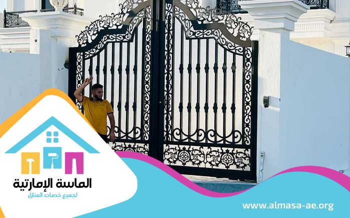 بوابات حديد للمداخل في دبي 4 بوابات حديد للمداخل في دبي