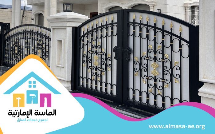 بوابات حديد للمداخل في دبي 5 بوابات حديد للمداخل في دبي