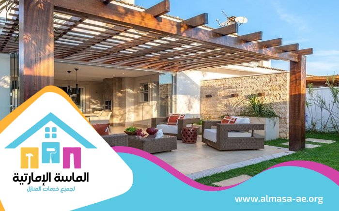 تصنيع برجولات خشبية الشارقة