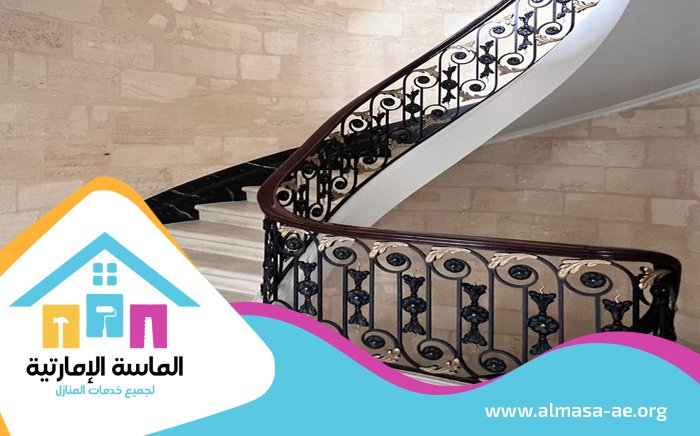 تركيب الدرابزين في راس الخيمة 4 تركيب الدرابزين في راس الخيمة