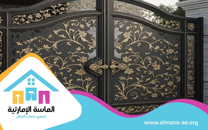 بوابات حديد للمداخل في دبي